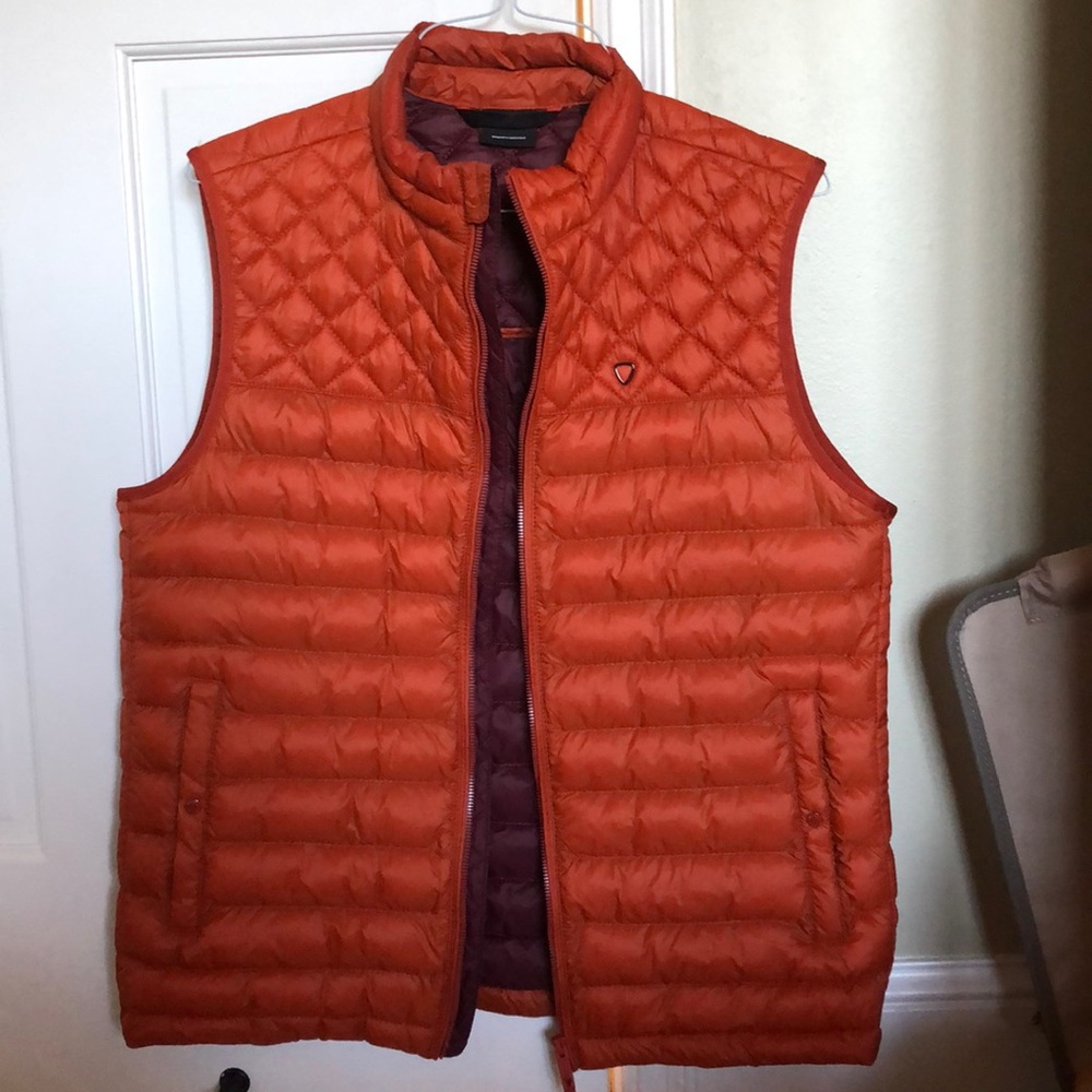 Men’s Strellson Lightweight Orange Vest